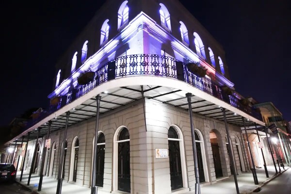 the LaLaurie Mansion in New Orleaans, Lousianna 