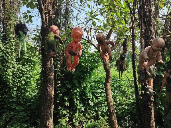 island of dolls in xochimilco, mexico city, cdmx, mexico