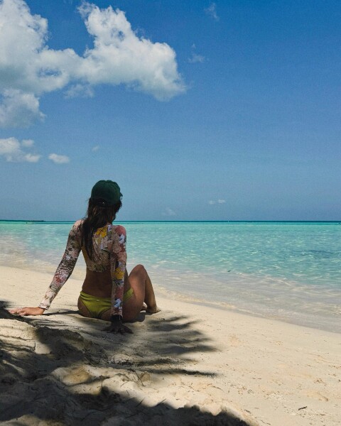 cuba beach clear waters